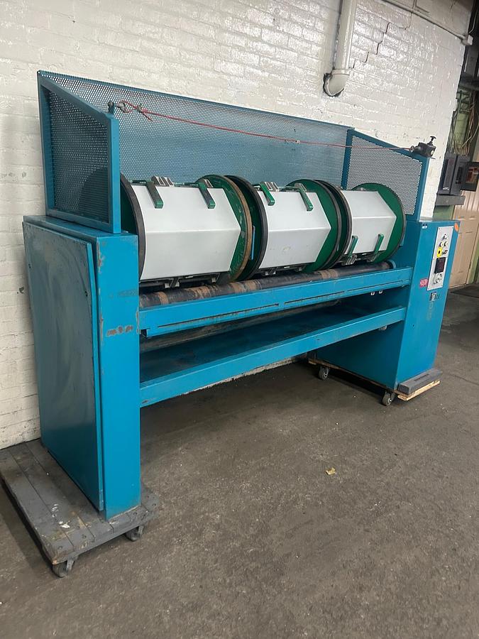 Used Dreher VT3 Wet Processing Three Barrel Finishing Machine, Technology for Delicate Parts