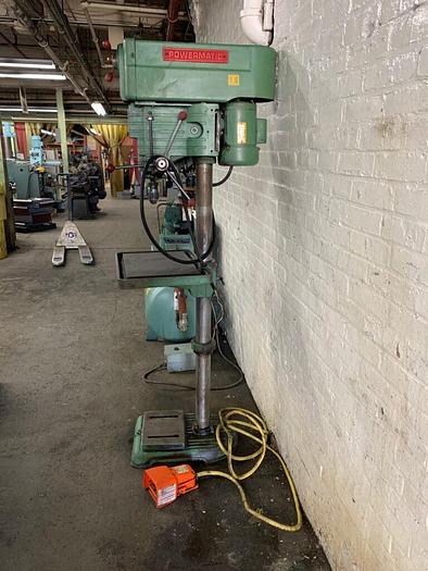 Used 5917-410 Powermatic 15″ Precision Floor Model 1150 Industrial Drill Press