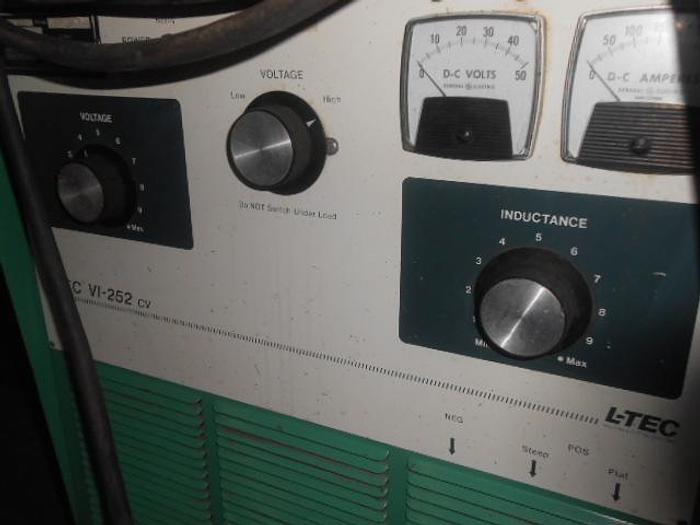 Used 6785-300 L-Tec, 250 Amp MIG Welding System Model VI-252-CV, S/N: B87G-75202