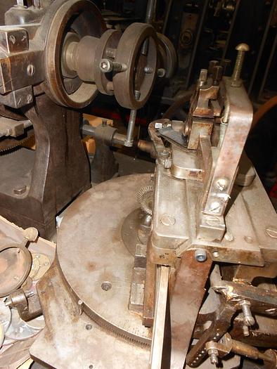 Used 2987-385 Antique RA Lienhard Chaux-de-Fonds Brocading Machine