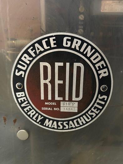 Used 3926-420 Reid 618P 6″ x 18″ Surface Grinder, Power X & Y Axis feed