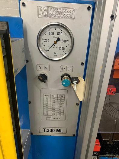 Used LMS Locatelli Meccanica 300 Ton, Series B T300ML Hydraulic Coining Press for Coins, Medals, Medallions & More