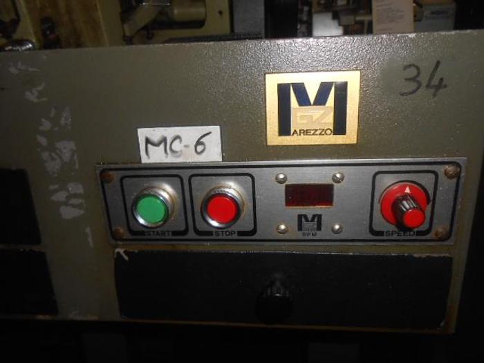 Used 0211-100 MGZ Single Curb Chain Making Machine Model MGZ 93