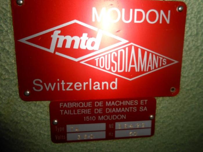 Used 7075-110 FMTD Tousdiamants(Swiss) Diamond Faceting Cutting Machine Jewelry For Rings