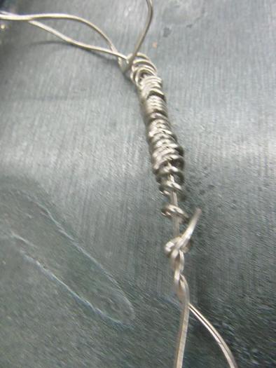 Used 2365-130 Crafford Model D Bench Model, Air Operated Link-O-Matic Link Making Machine