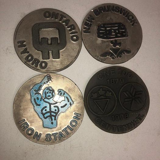 Used 3529-700 Assorted Group Lot of 50 Antique Mixed Master Brocading Templates – Brass, Bronze and Magnesium Material