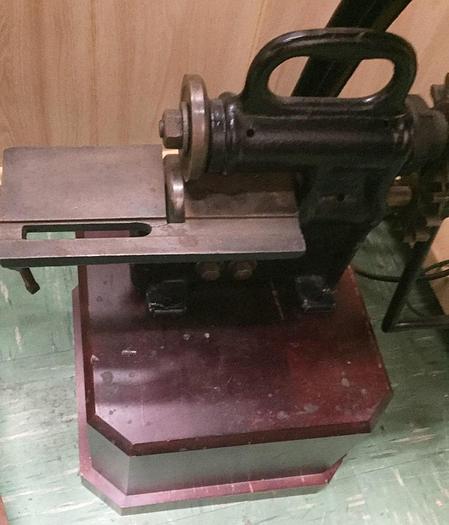 Used 3118-385 Antique Bench Model Hand Operated Slitter, Circa 1900
