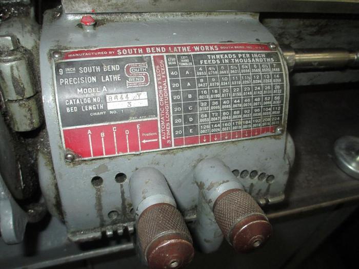 Used 8860-440 South Bend 9″ x 16″ Precision Belt Driven Lathe