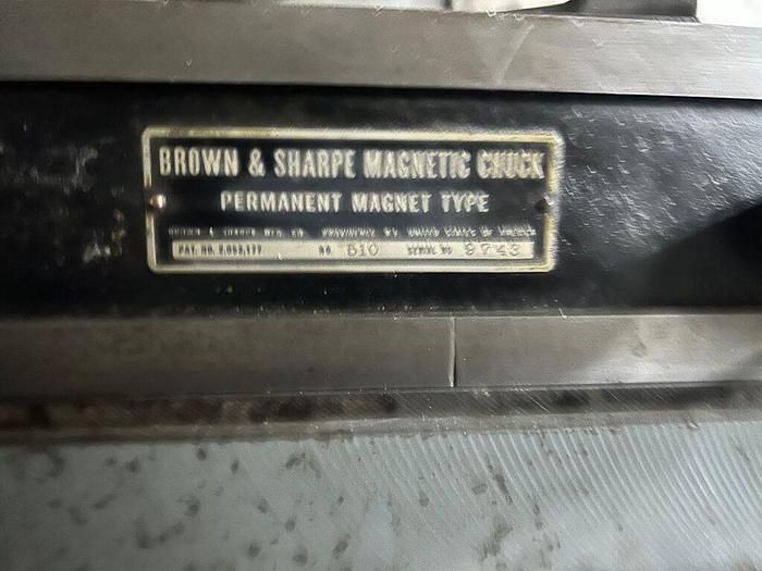 Used 3417-420 Covel Model 7A 6″ X 12″ Surface Grinder With Brown & Sharpe Magnetic Chuck