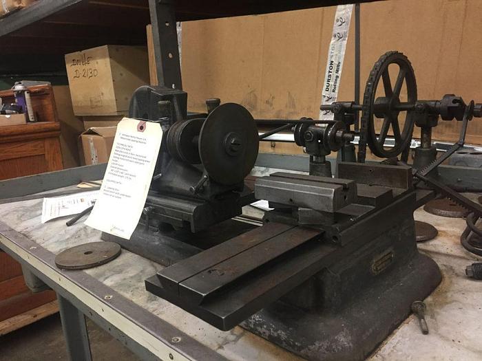 Used 1373-385 Antique Henry Hauser S.A. Motorized Lapping Machine