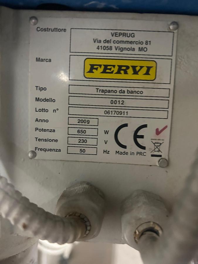 Used Italimpianti Precious Metals Benchtop Drill Press TYPE TRB/A with Stand