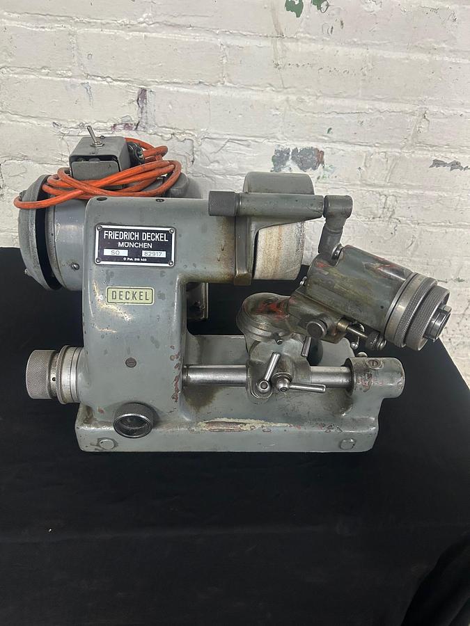 Used Deckel, Alexander Gorton Type Single Lip Bench Model Cutter/Grinder