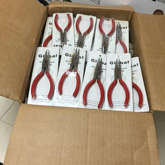 Used 3132-700 Lot of 25 Global Tools/Koion New Needle Nose Pliers Model GLC-106