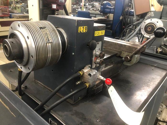 Used 2788-440 DUNHAM SECOND OPERATION LATHE WITH HARDINGE QUICK PRODUCTION CROSSLIDE