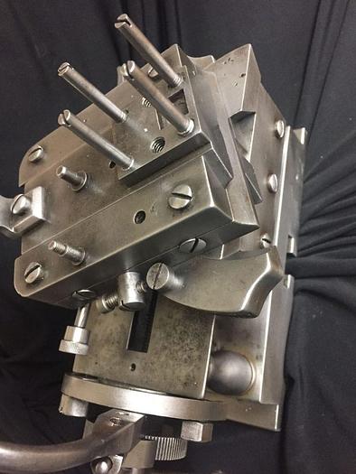 Used 2795-385 RARE ANTIQUE ROSE ENGINE TURNING MACHINE GUILLOCHE RADIUS TOOL SLIDE