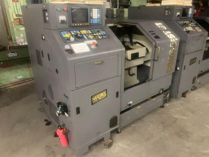 Used HARDINGE CONQUEST GT SUPER PRECISION GANG TOOL CNC LATHE With FANUC OT