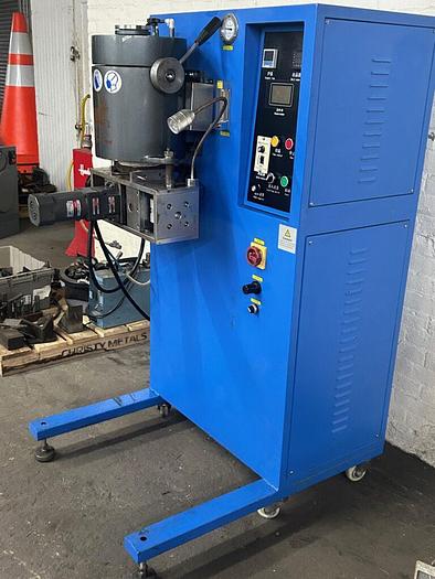 Used 3935-185 SuperbMelt SPB-LS8 Vertical Continuous Casting Furnace for Gold & Silver Jewelry Rod, Tube, Wire, & Plate New 2019