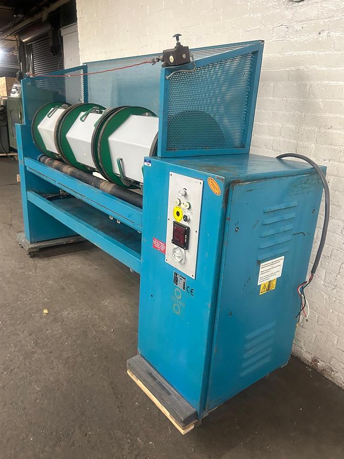 Used Dreher VT3 Wet Processing Three Barrel Finishing Machine, Technology for Delicate Parts