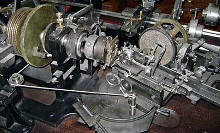 Used 0363-385 RA Lienhard Chaux-De-Fonds Brocading / Engine Turning Machine Circa 1903