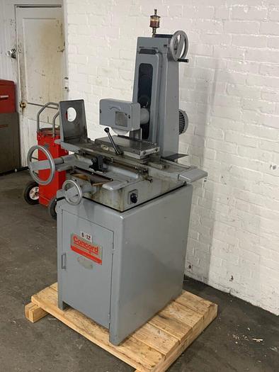 Used 3925-420 6″ X 12″ CONCORD TOOL ROOM TYPE – HAND FEED SURFACE GRINDER