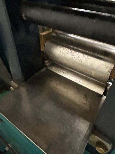 Used Cavallin Type 6″ x 4″ Double Sided Power Rolling Mill with Side Rollers for Gold, Silver, Plate