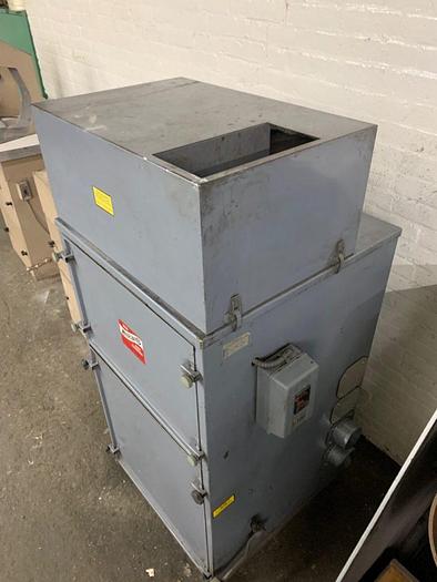Used 4479-550 I SHOR (Torit Type) Whirlwind Model #4, 3HP Cabinet Dust Collector With Silencer