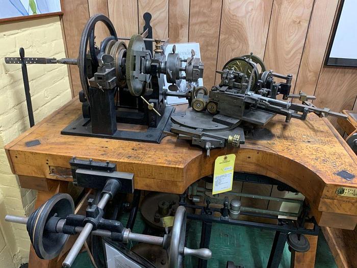 Used 0365 RA Lienhard Chaux-De-Fonds Engine Turning Machine Circa 1904