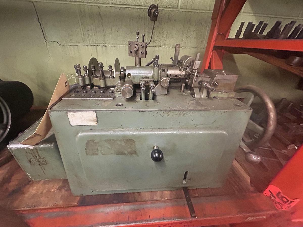 Used Small Theodore Bechtold (Germany) Curb Chain Making Machine