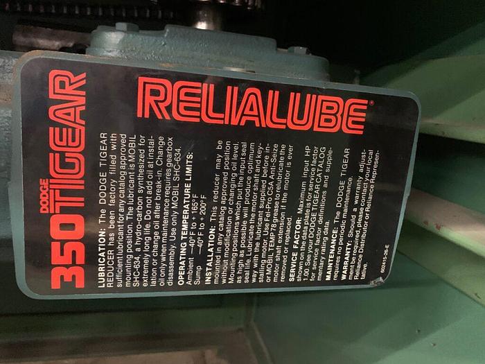 Used 9756-140 N. Ferrara 24″ Wire /Tube Drawing Bull Block / Coiling Machine Bull Block