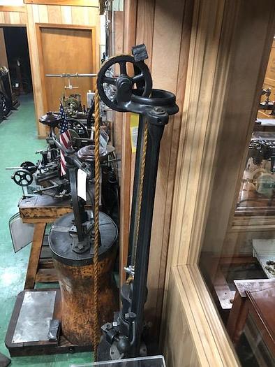 Used 5350-385 Antique Rare Foot Drop Hammer Press Circa 1890 MFG. by Blundell & Co.