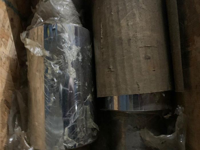 Used 7776-150 Set 4″ x 6″ Chrome Plated Rolling Mill Rolls