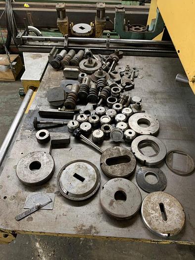 Used Strippit Fabricator Super 30″ x 30 Ton Semi-Automatic Punch Press with Tooling