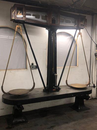 Used 4777-385 Antique US Mint Henry Troemner Type Gold Assay Bullion Balance Beam Scale