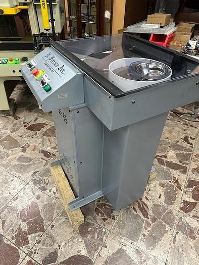 New N. Ferrara Coin Rimming / Edge Machine with Auto Bowl Feeder