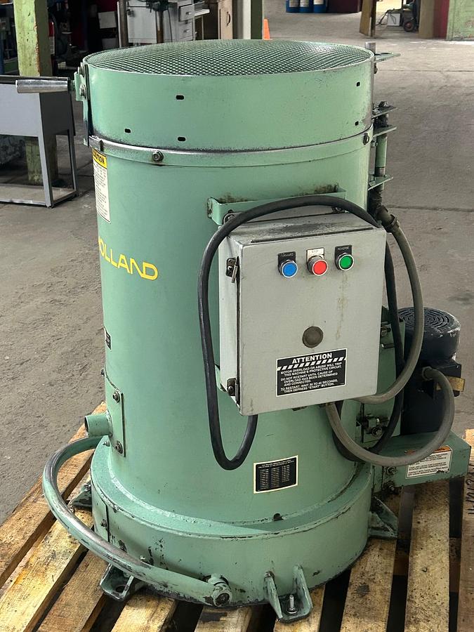 Used  New Holland Model K-90 18″ x 18″ Centrifugal Dryer / Chip Wringer