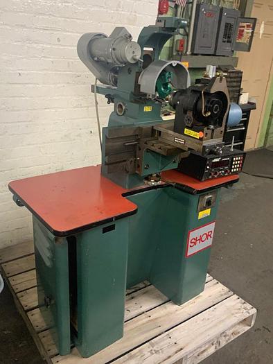 Used 5995-110 OMPAR/Shore Diamond Faceting Machine for Decorating Rings With CNC Ring Indexer Haas Control