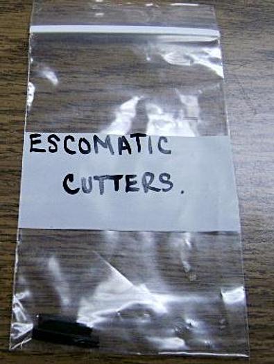 Used 0630-400 TOOLING FOR ESCOMATIC SWISS SCREW MACHINE FOR JEWELRY EARRING POST MAKING