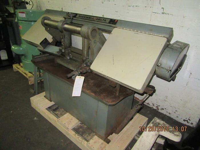 Used 2556-600 Delta/Rockwell 9″ x 16″ Horizontal Cut-Off Bandsaw, Model # 20-916