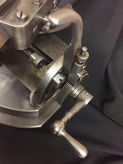 Used 2795-385 RARE ANTIQUE ROSE ENGINE TURNING MACHINE GUILLOCHE RADIUS TOOL SLIDE