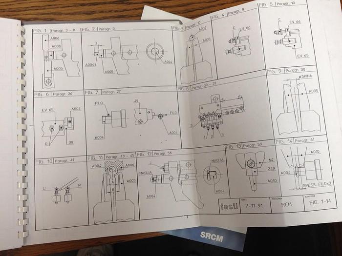 Used 7306-100 FASTI-TYPE AND FASTI RCM HAND MADE ROPE CHAIN BY MACHINE MANUFACTURING CELL