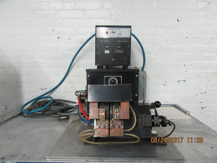 Used 1975-300 JOYAL MDL. L1G-5 5KVA BUTT WELDER WITH JOYAL MICRO PROCESSOR WELDING CONTROL