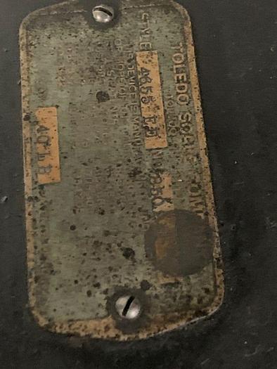 Used 5907-380 Vintage Antique Toledo Scale Co. OVER/UNDER Parts Counting Ratio Model 4652 / 40 LB Capacity