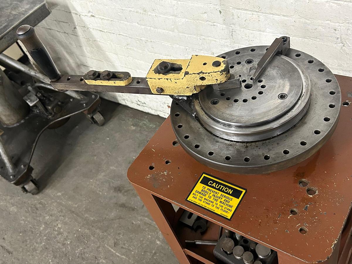 Used Diacro Hand Operated Floor Model Bender, Model 1A, with Tooling