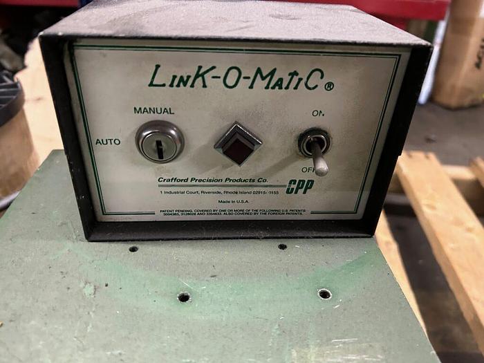 Used 5286-130 Crawford Electric Link-O-Matic Link Forming Machine Model EL