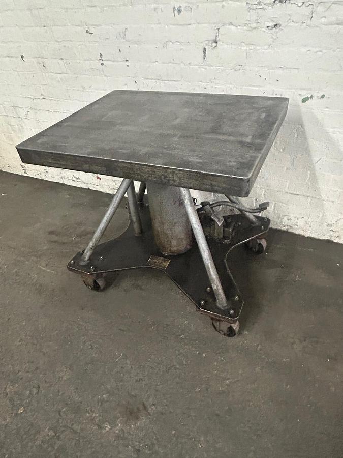 Used Vintage - Lyon Iron Works Hydraulic Lift Truck / Welding Table