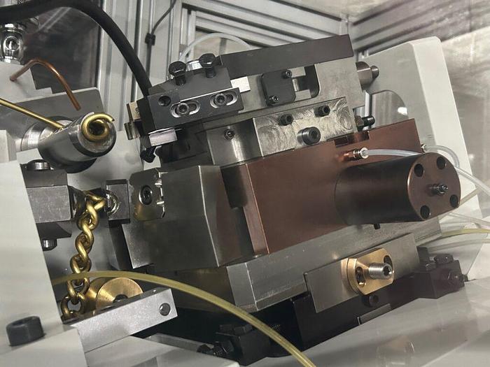 New OMBI Model GUF 60-NG Single/Double/Triple Cable/Curb Chain Making Machine Tooled for 5.50 mm Cuban Chain