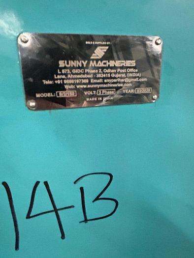 Used Cavallin Type 6″ x 4″ Double Sided Power Rolling Mill with Side Rollers for Gold, Silver, Plate