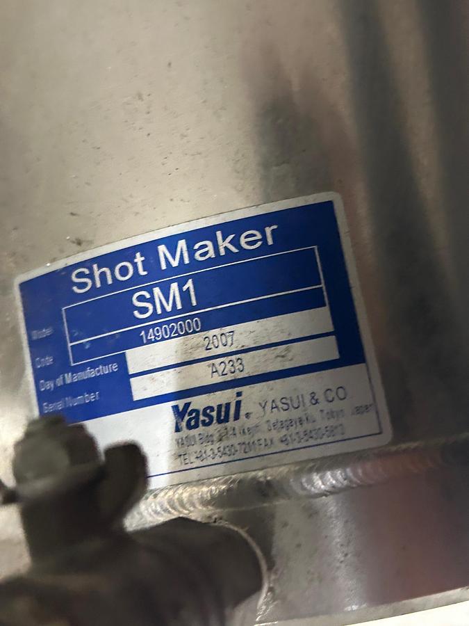 Used Yasui Grain Maker Metal Shot (Grain) Creation Model SM1