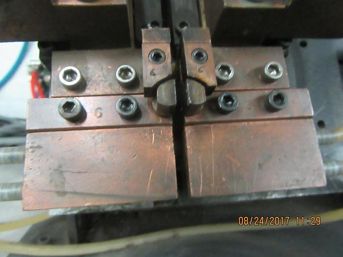 Used 1975-300 JOYAL MDL. L1G-5 5KVA BUTT WELDER WITH JOYAL MICRO PROCESSOR WELDING CONTROL