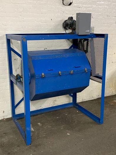 Used 3544-210 Kramer Industries – Dual Compartment Single Barrel Dry Finishing Machine